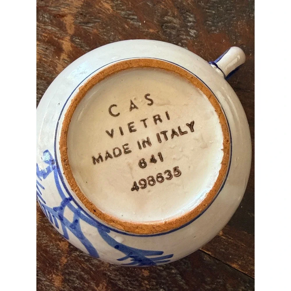 Vietri ceramic creamer